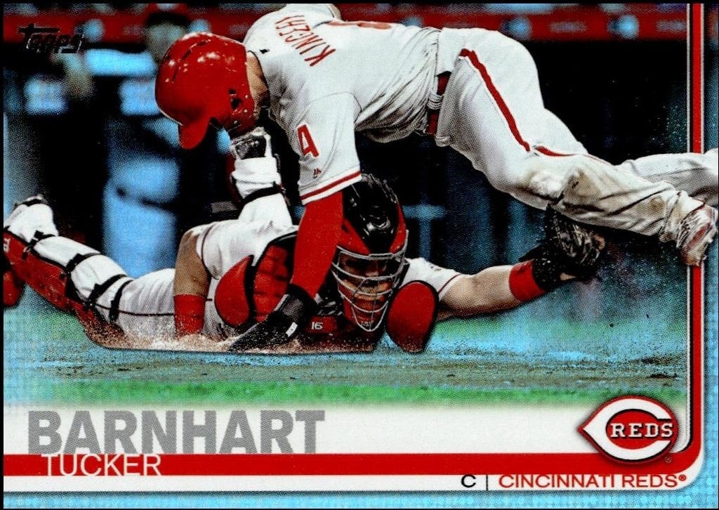 2019 Topps Series 2 Tucker Barnhart #573 trading card