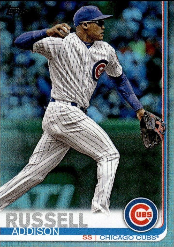 2019 Topps Series 2 Addison Russell #633 trading card