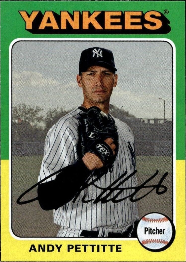 2019 Topps Archives Andy Pettitte #109 trading card