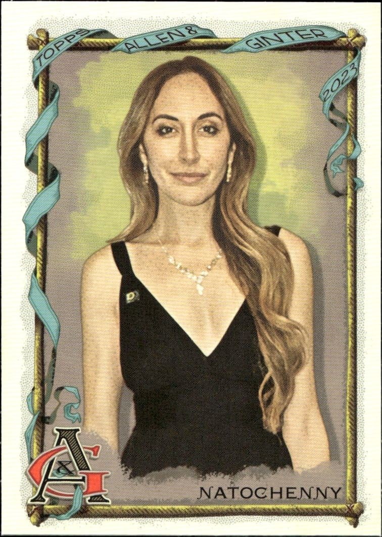 2023 Topps Allen & Ginter Sarah Natochenny #296 baseball trading card front