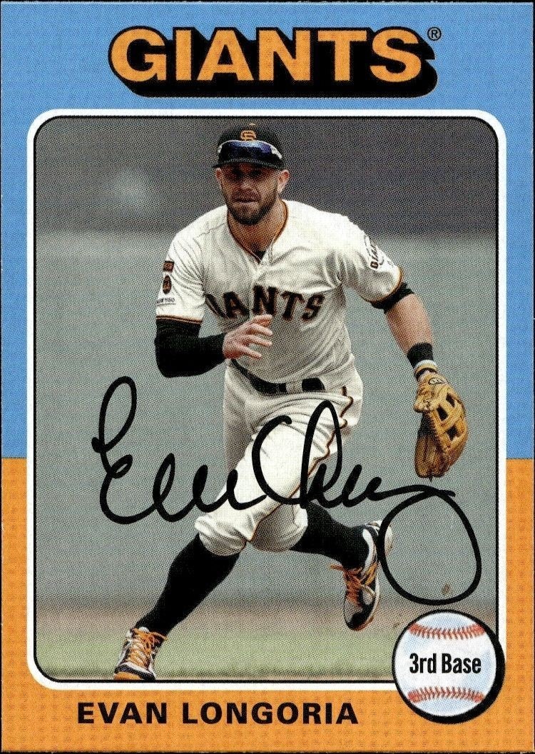 2019 Topps Archives Evan Longoria #123 trading card
