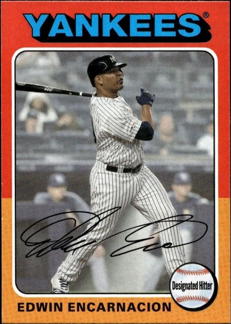 2019 Topps Archives Edwin Encarnacion #170 trading card