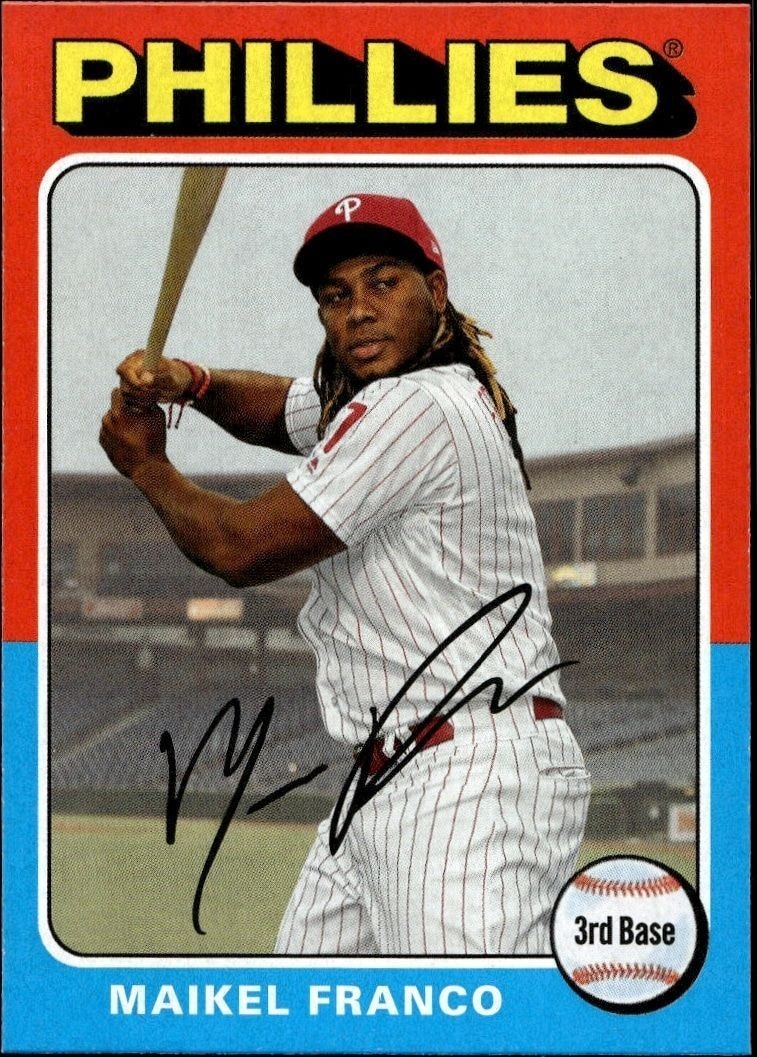 2019 Topps Archives Maikel Franco #112 trading card