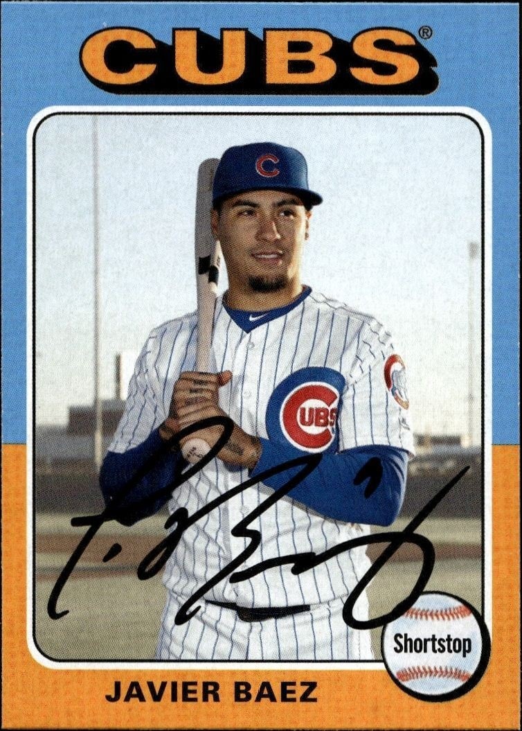 2019 Topps Archives Javier Baez #193 trading card