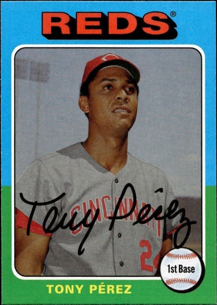2019 Topps Archives Tony Perez #195 trading card