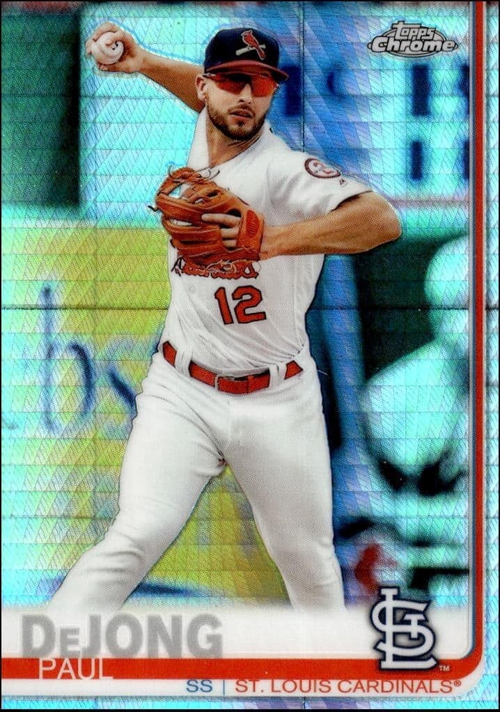 2019 Topps Chrome Paul DeJong #36 trading card
