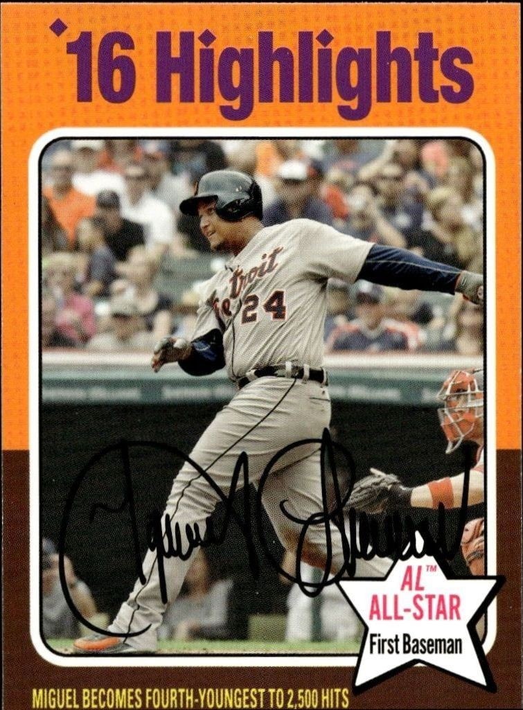 2019 Topps Archives Miguel Cabrera #312 trading card
