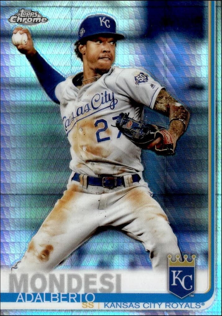 2019 Topps Chrome Adalberto Mondesi #22 trading card