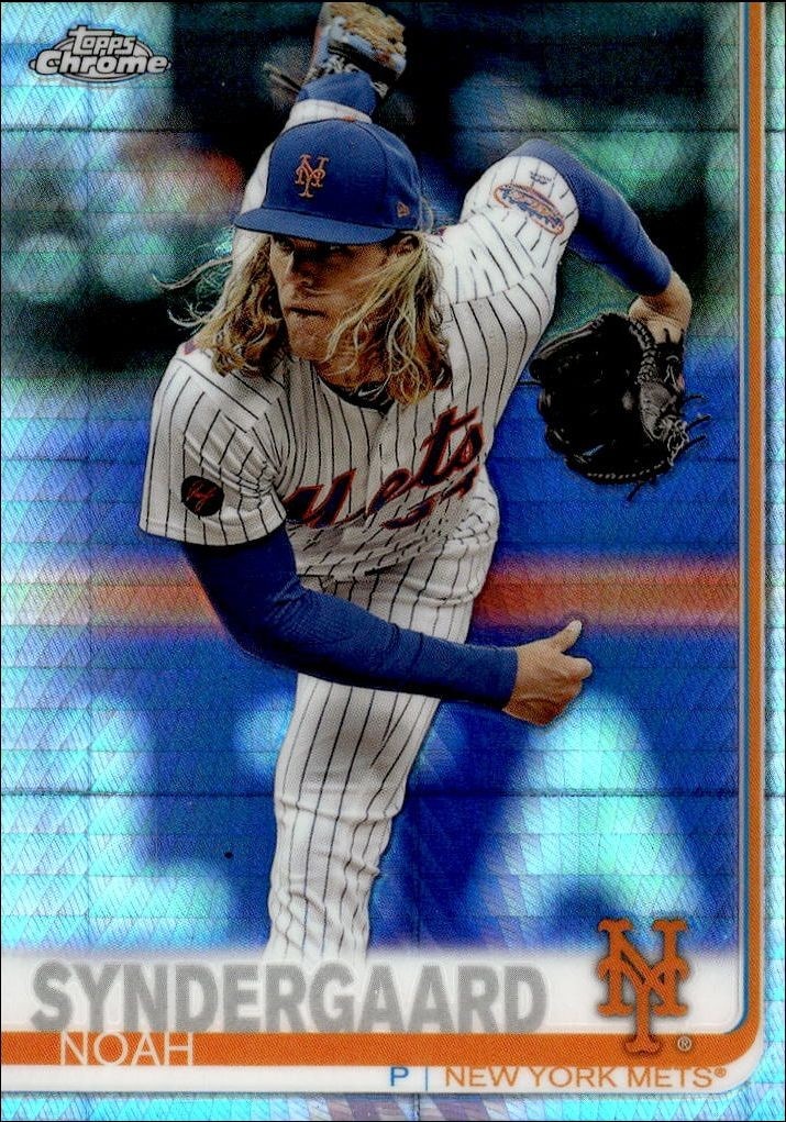 2019 Topps Chrome Noah Syndergaard #126 trading card