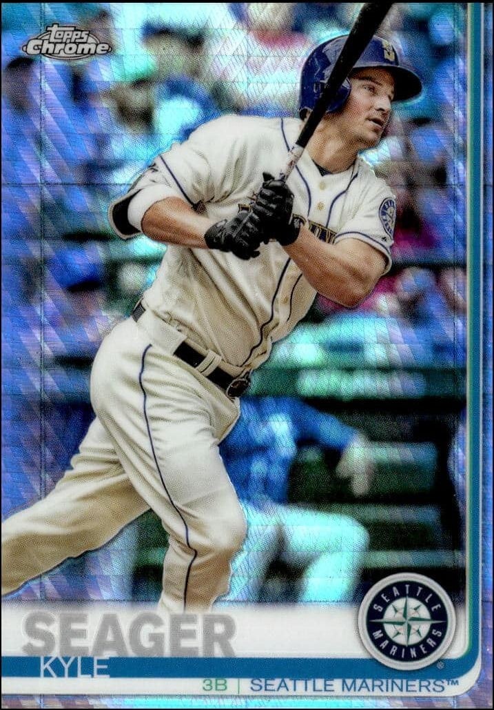 2019 Topps Chrome Kyle Seager #156 trading card