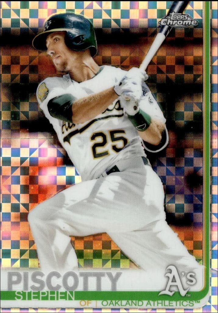 2019 Topps Chrome Stephen Piscotty #167 trading card