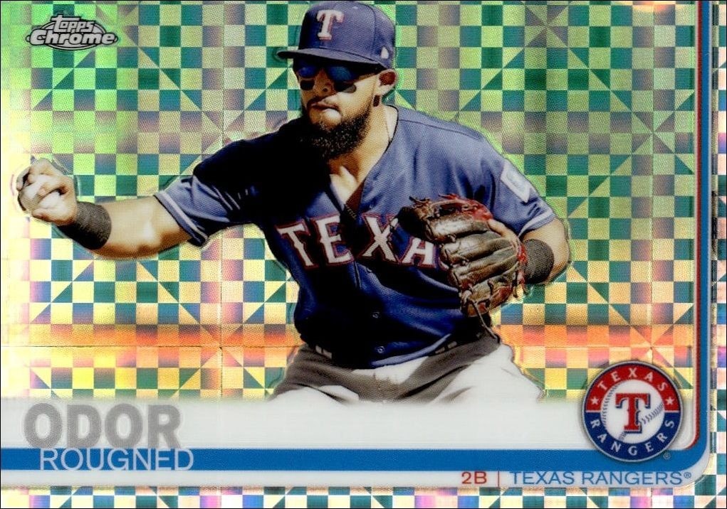 2019 Topps Chrome Rougned Odor #191 trading card