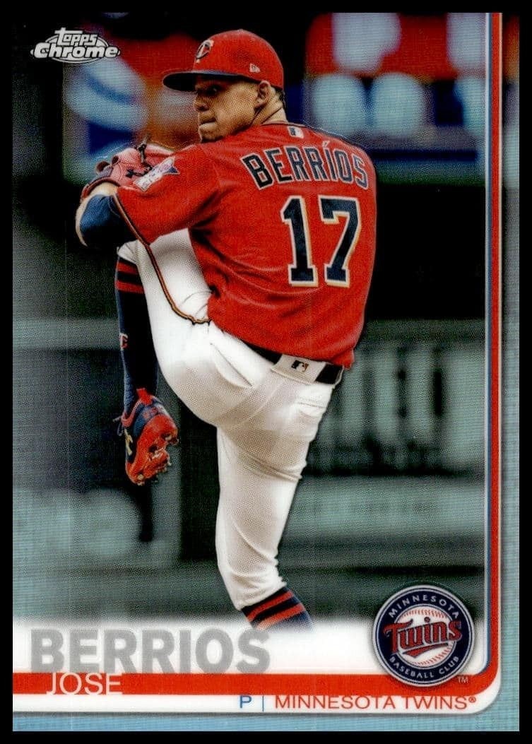 2019 Topps Chrome José Berríos #101 trading card
