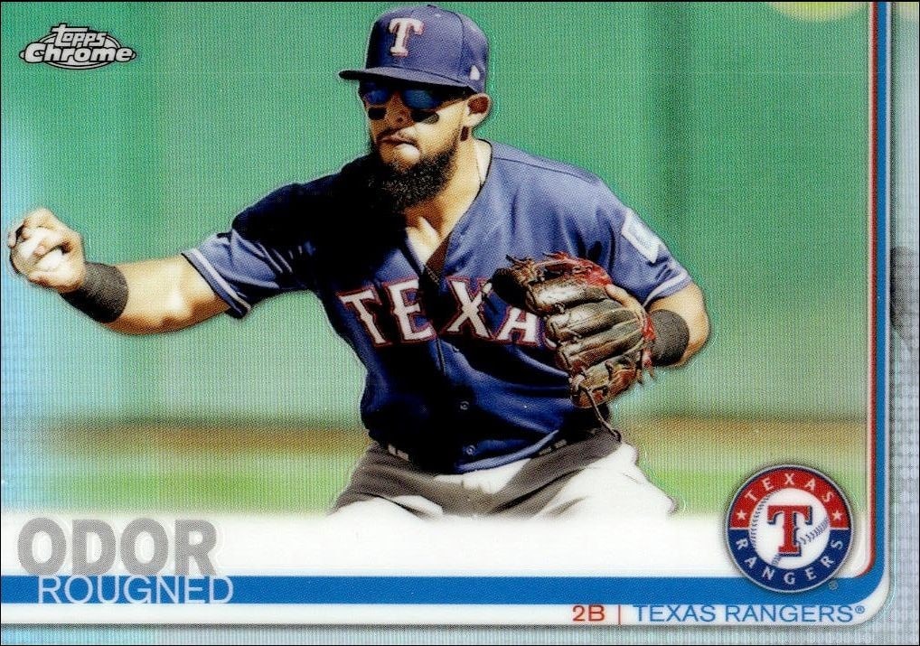 2019 Topps Chrome Rougned Odor #191 trading card