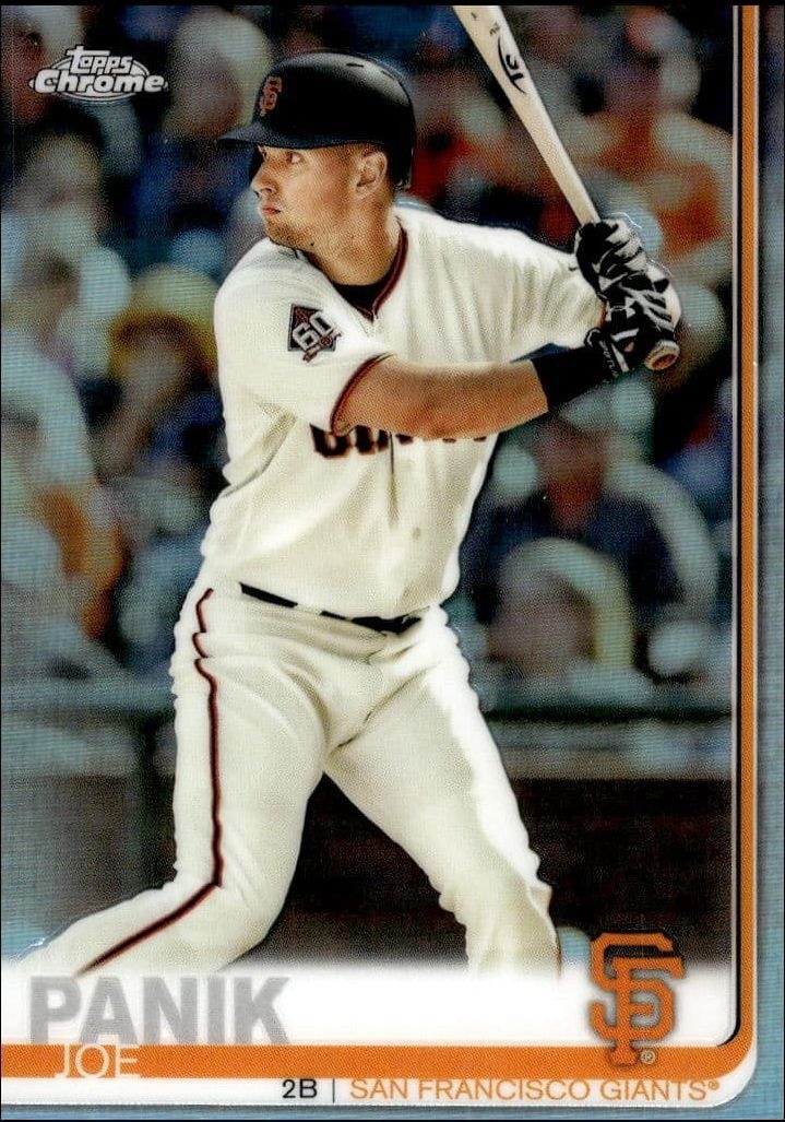 2019 Topps Chrome Joe Panik #288 trading card