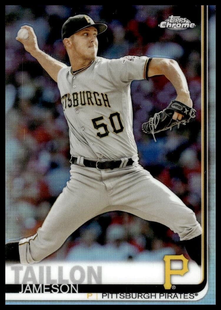 2019 Topps Chrome Jameson Taillon #194 trading card