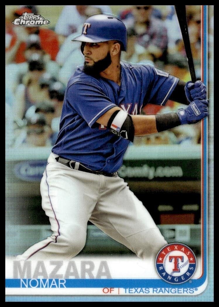 2019 Topps Chrome Nomar Mazara #354 trading card