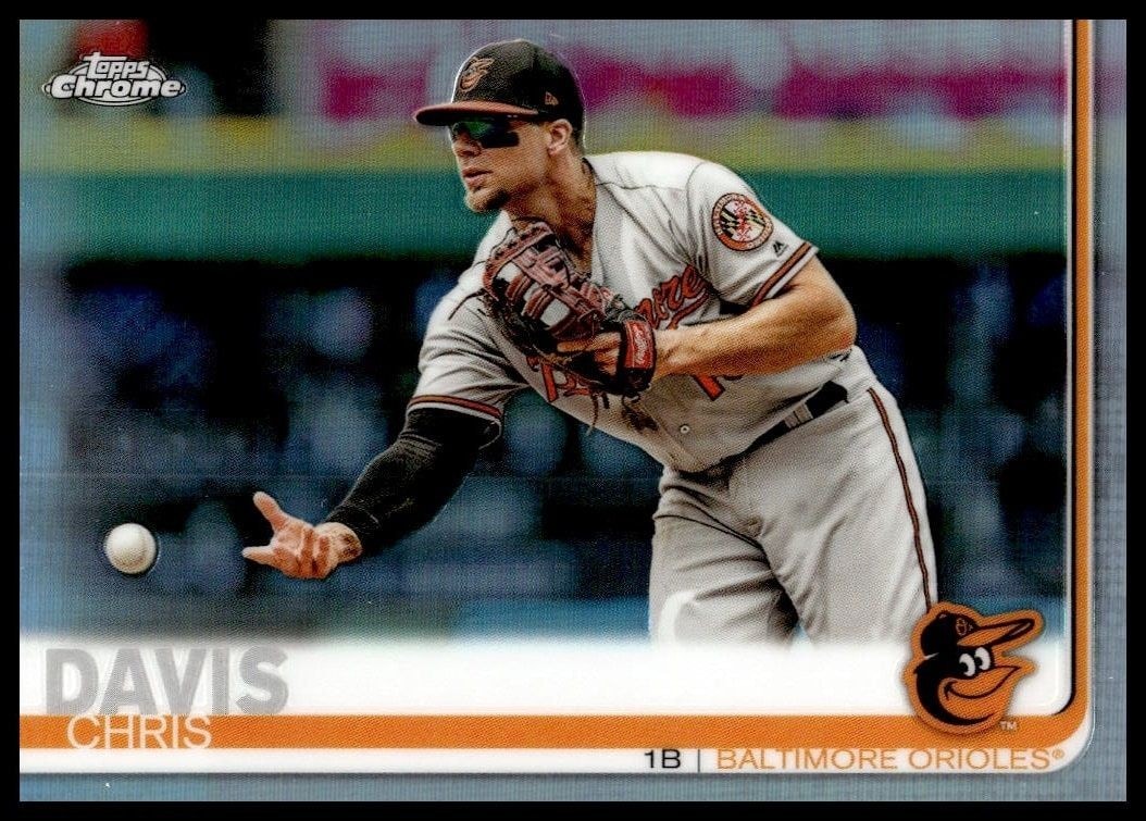 2019 Topps Chrome Chris Davis #41 trading card