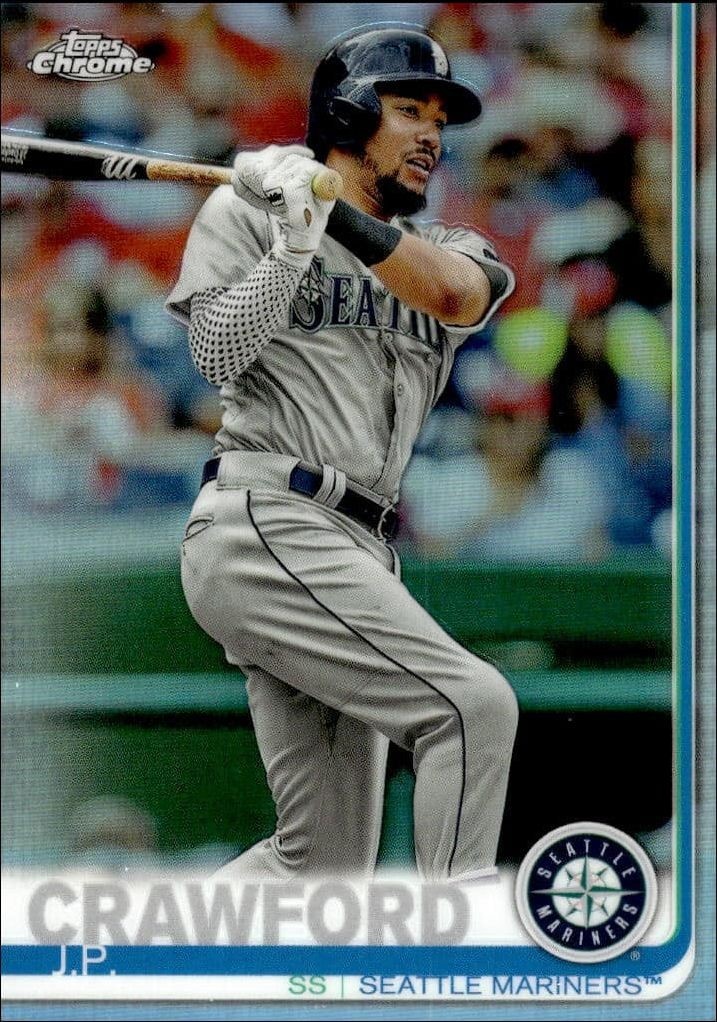 2019 Topps Chrome J.P. Crawford #15 trading card