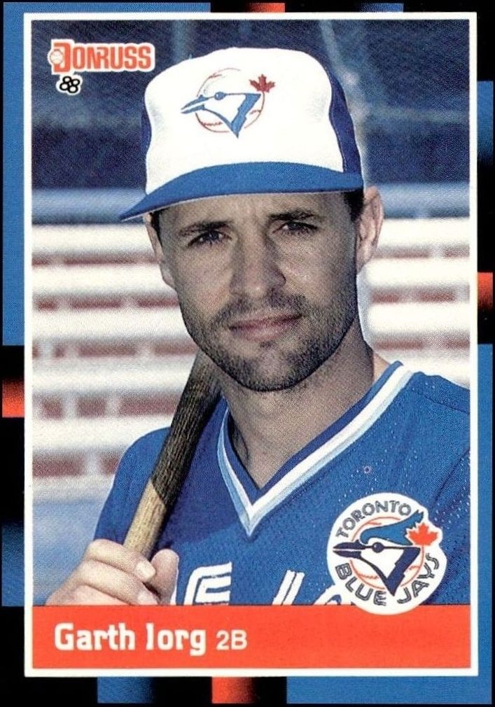 1988 Donruss Garth Iorg #444 trading card