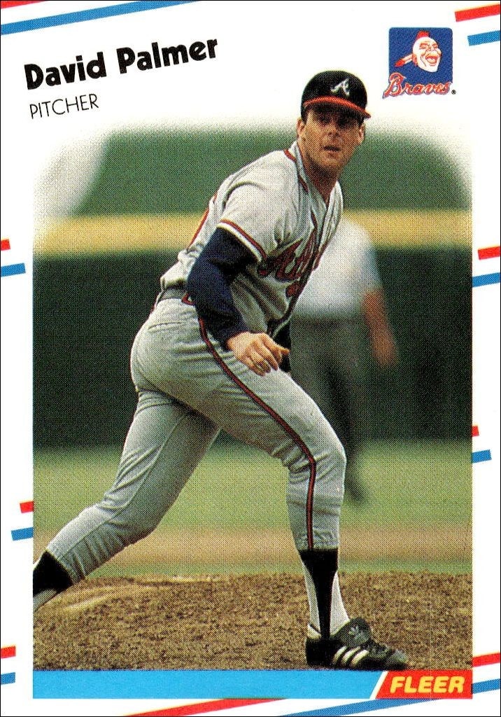 1988 Fleer David Palmer #546 trading card
