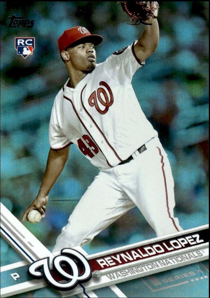 2017 Topps Reynaldo Lopez #120 trading card