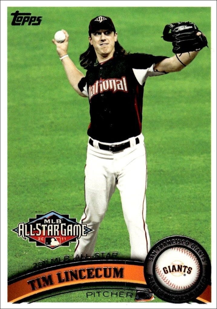 2011 Topps Update Series Tim Lincecum #US58 trading card