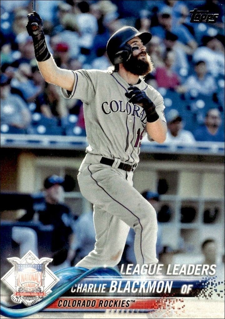 2018 Topps Charlie Blackmon #273 trading card
