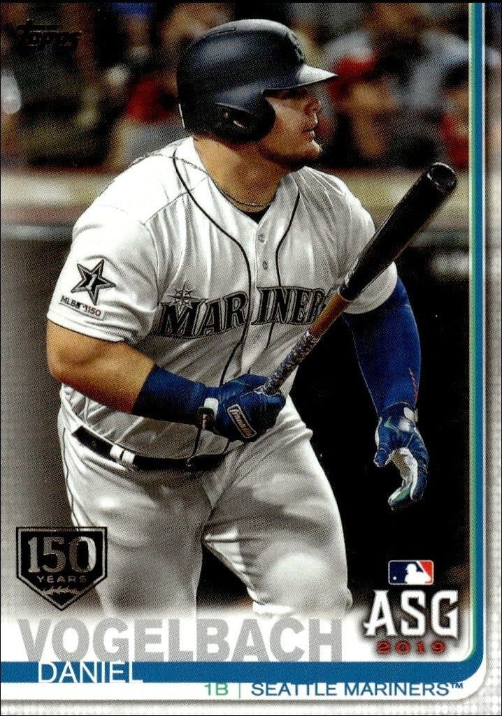 2019 Topps Update Series Daniel Vogelbach #US296 trading card