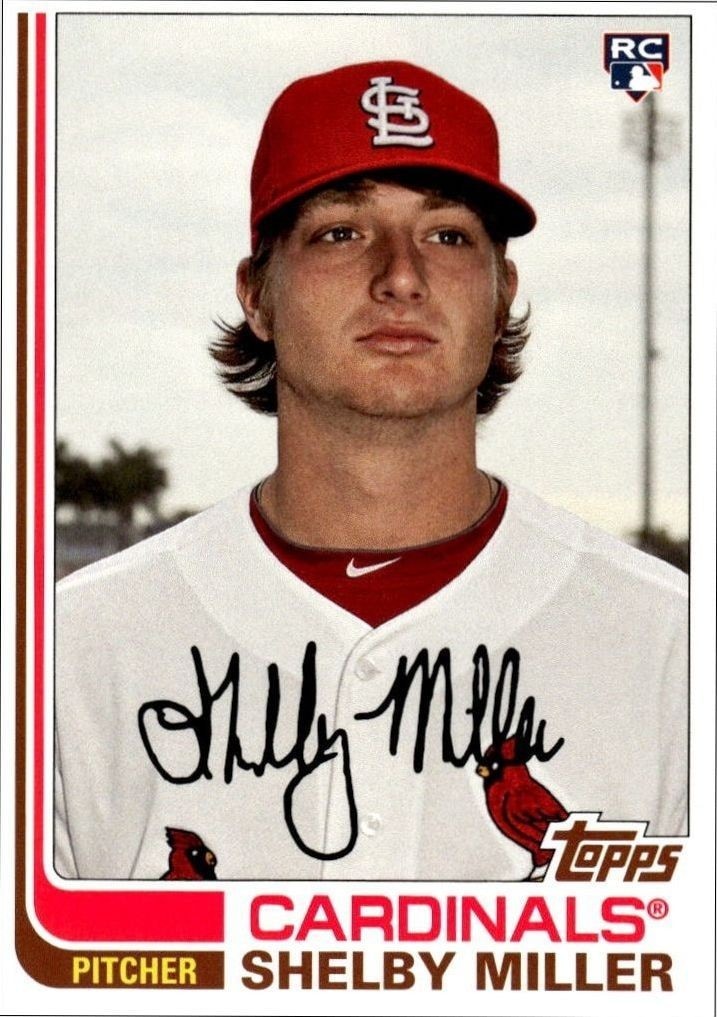 2013 Topps Archives Shelby Miller #61 trading card