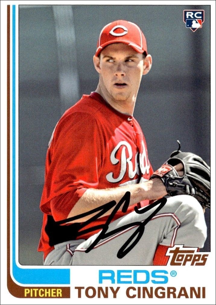 2013 Topps Archives Tony Cingrani #77 trading card