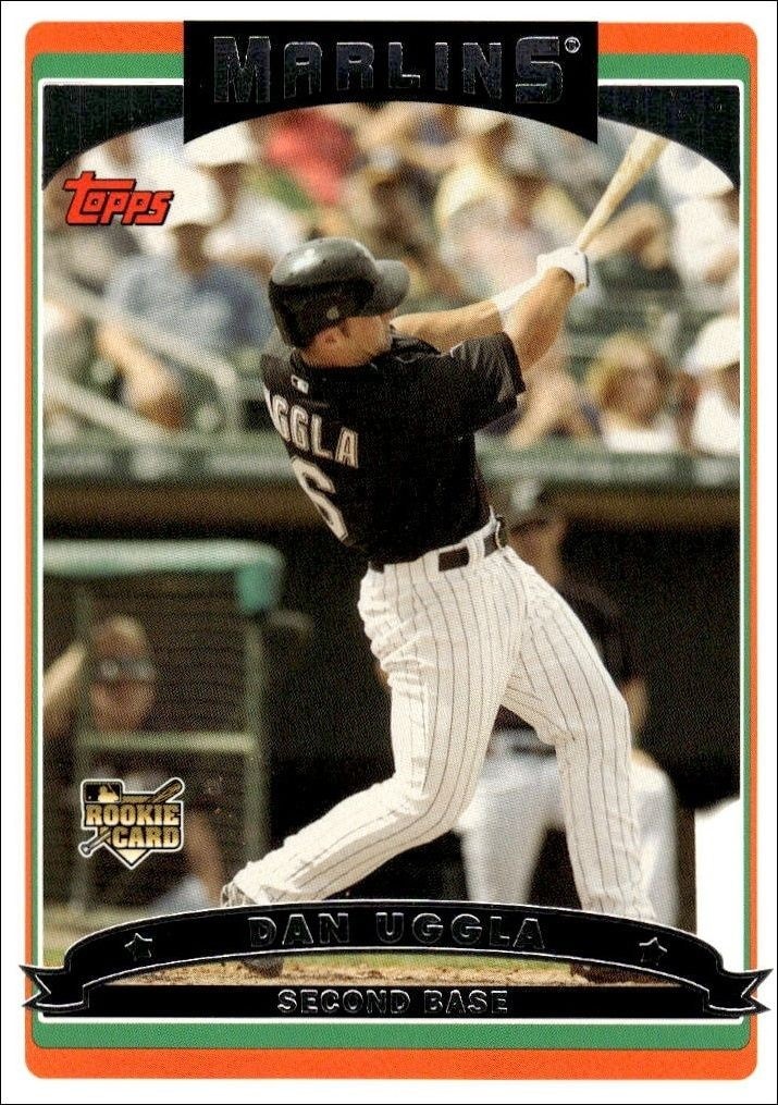 2006 Topps Dan Uggla #631 trading card