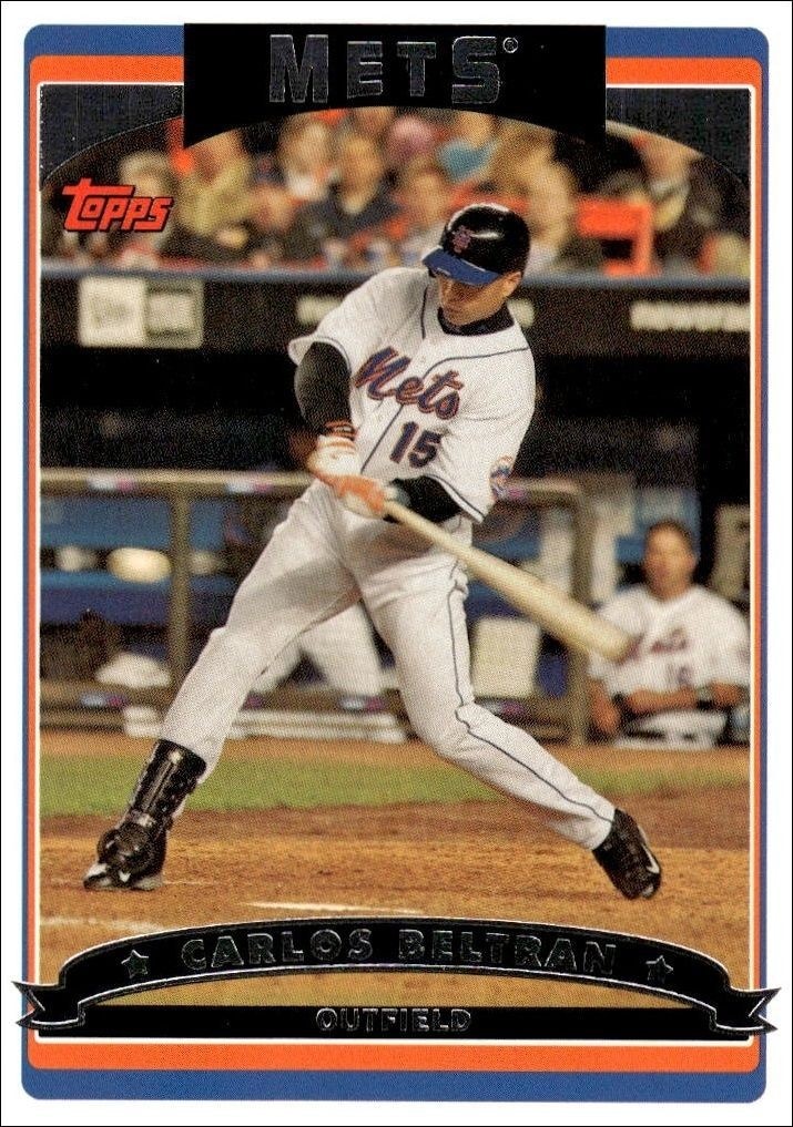 2006 Topps Carlos Beltran #520 trading card