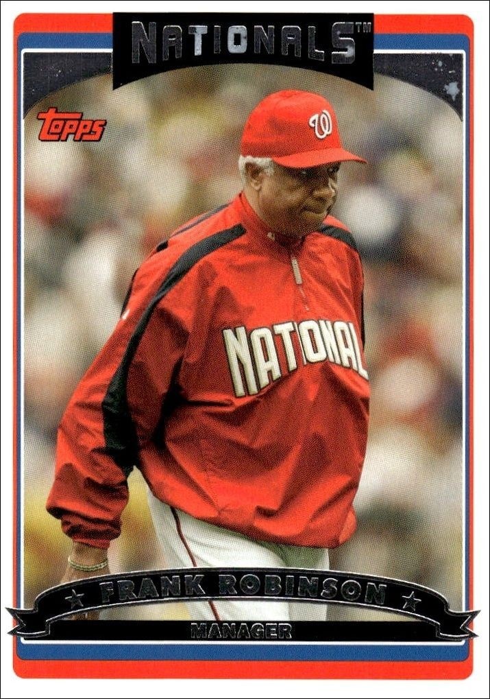 2006 Topps Frank Robinson #295 trading card