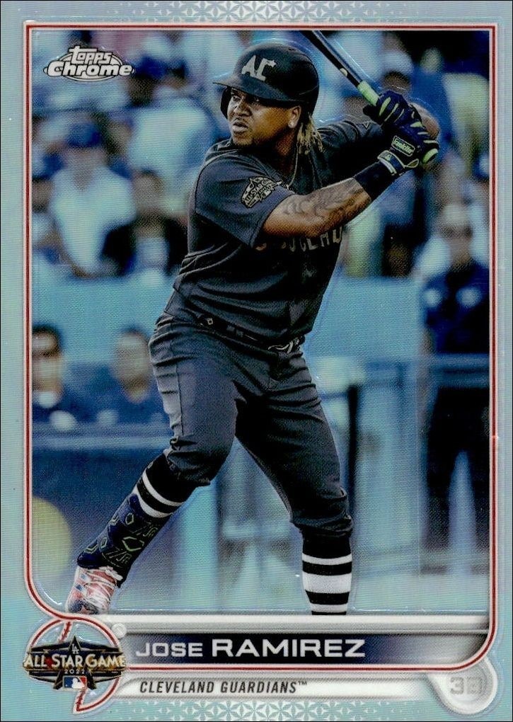 2022 Topps Chrome Update Jose Ramirez #ASGC-22 trading card