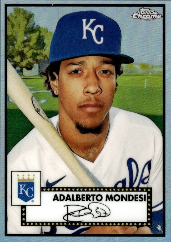 2021 Topps Chrome Platinum Anniversary Adalberto Mondesi #267 trading card