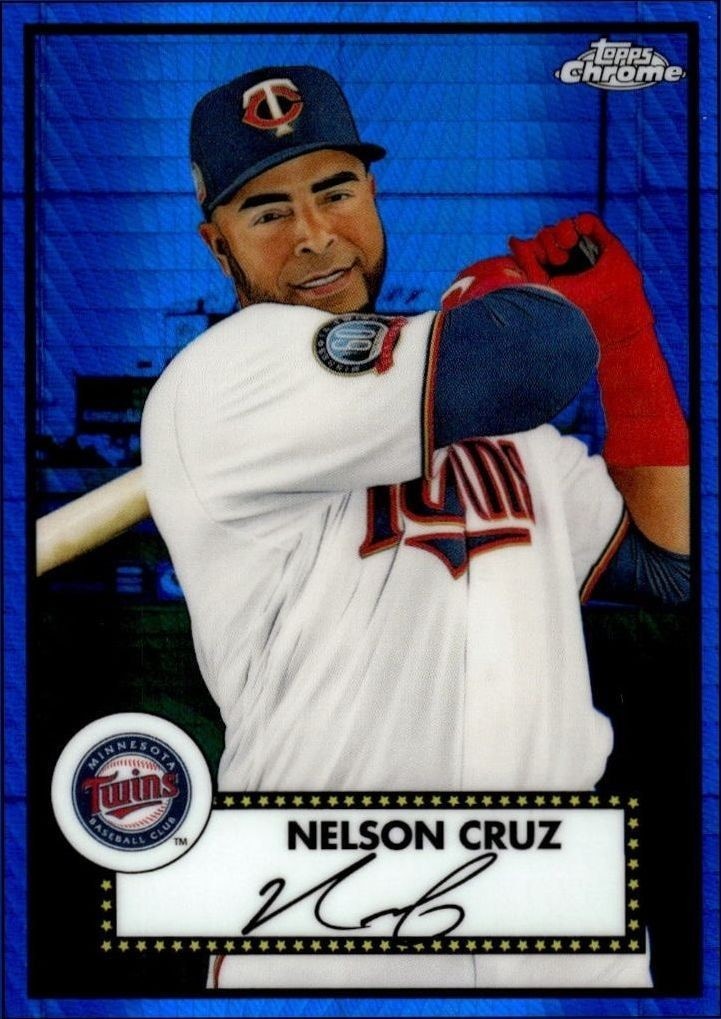 2021 Topps Chrome Platinum Anniversary Nelson Cruz #227 trading card