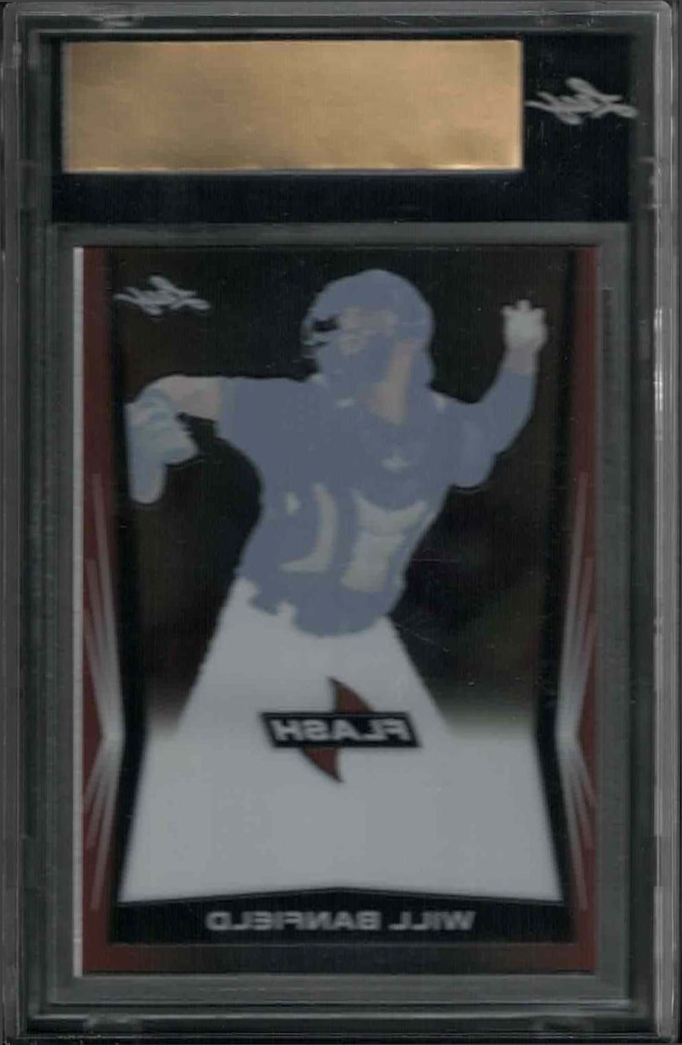 2018 Leaf Flash Will Banfield #NAA baseball trading card back