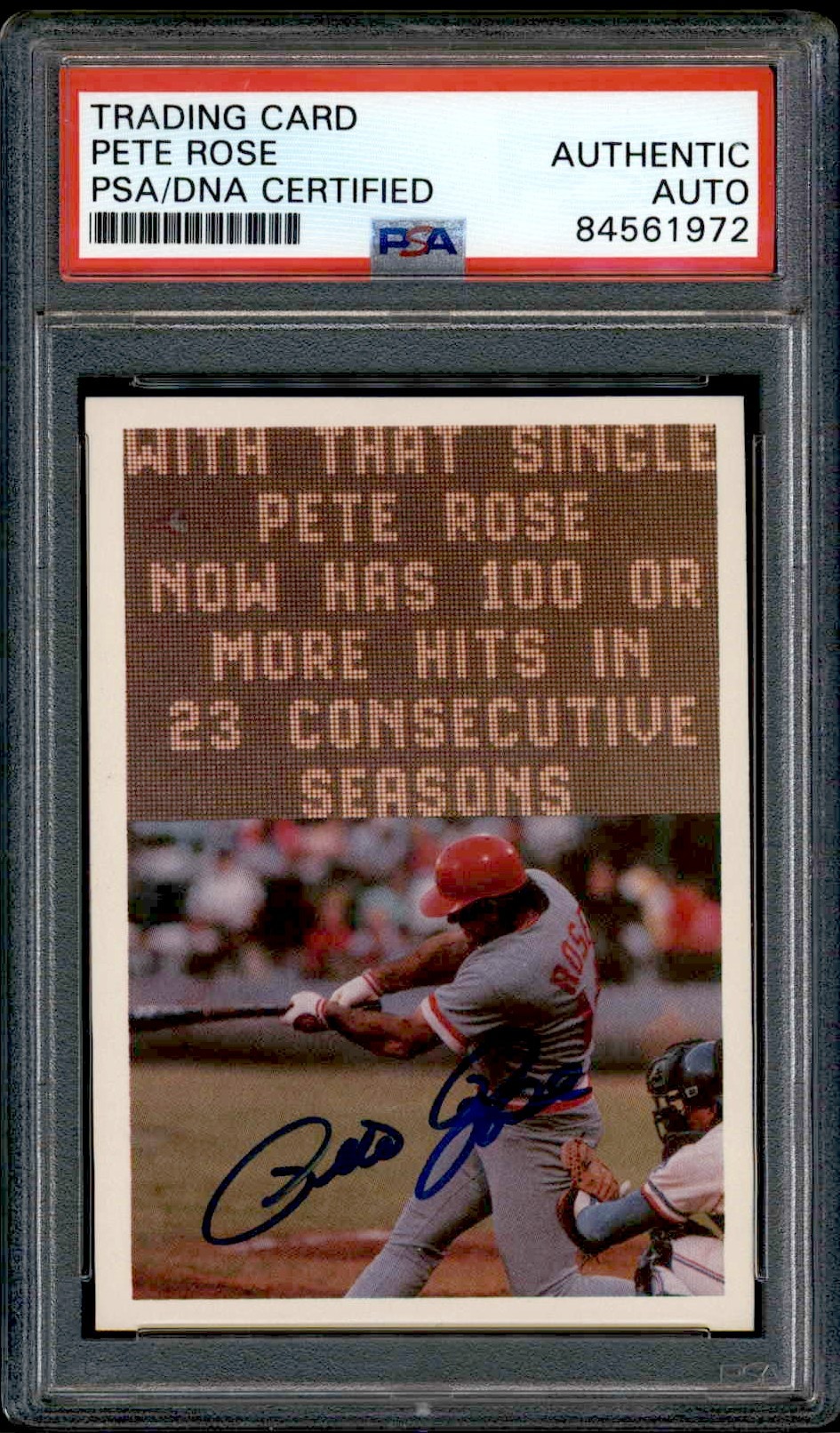 1982 Topps Pete Rose #120 trading card
