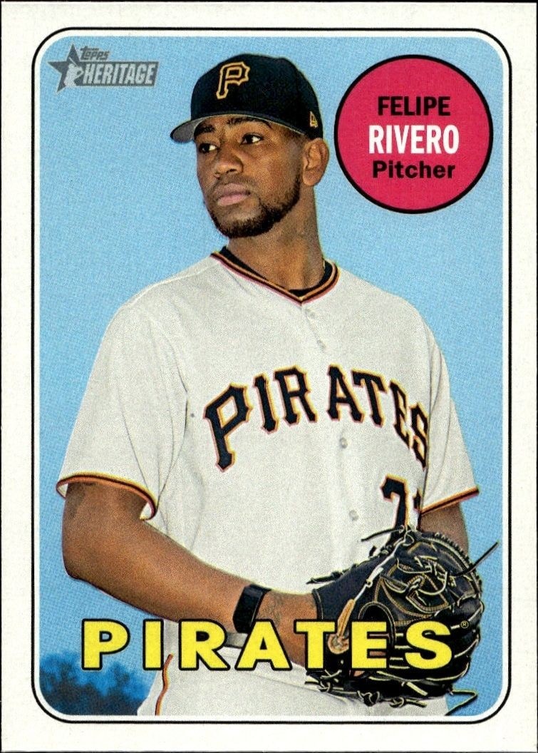 2018 Topps Heritage Felipe Rivero #354 trading card