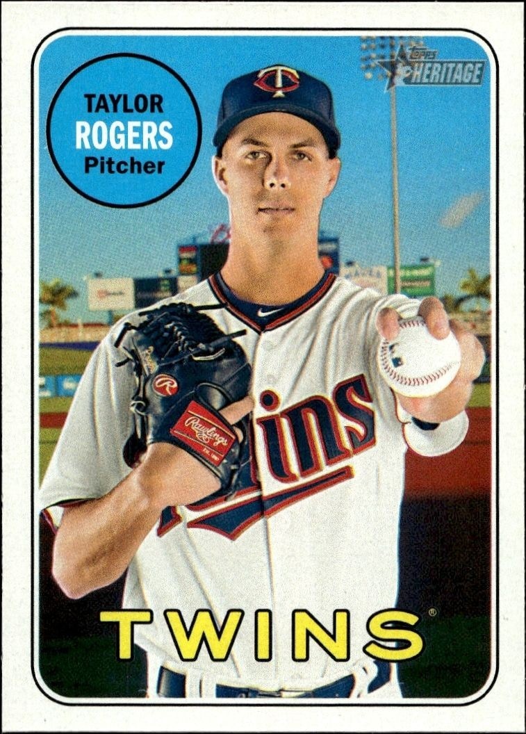 2018 Topps Heritage Taylor Rogers #317 trading card