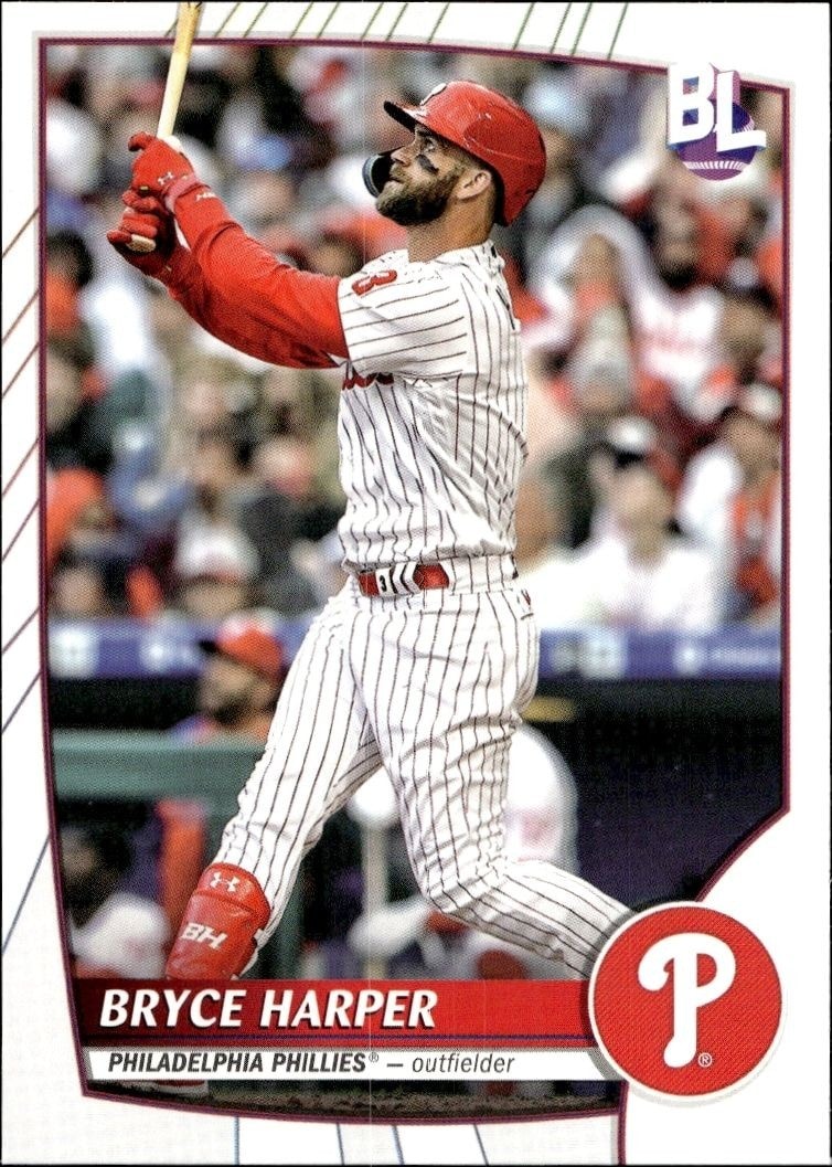 2023 Topps Big League Bryce Harper #3 trading card
