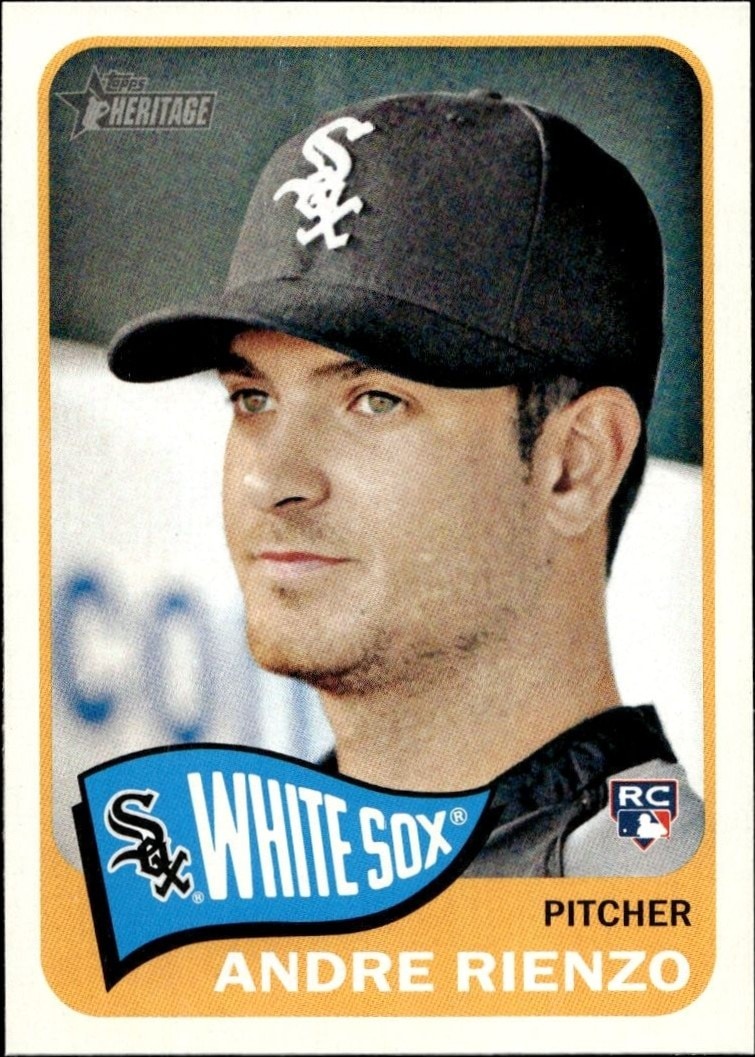 2014 Topps Heritage High Number Andre Rienzo #H538 trading card