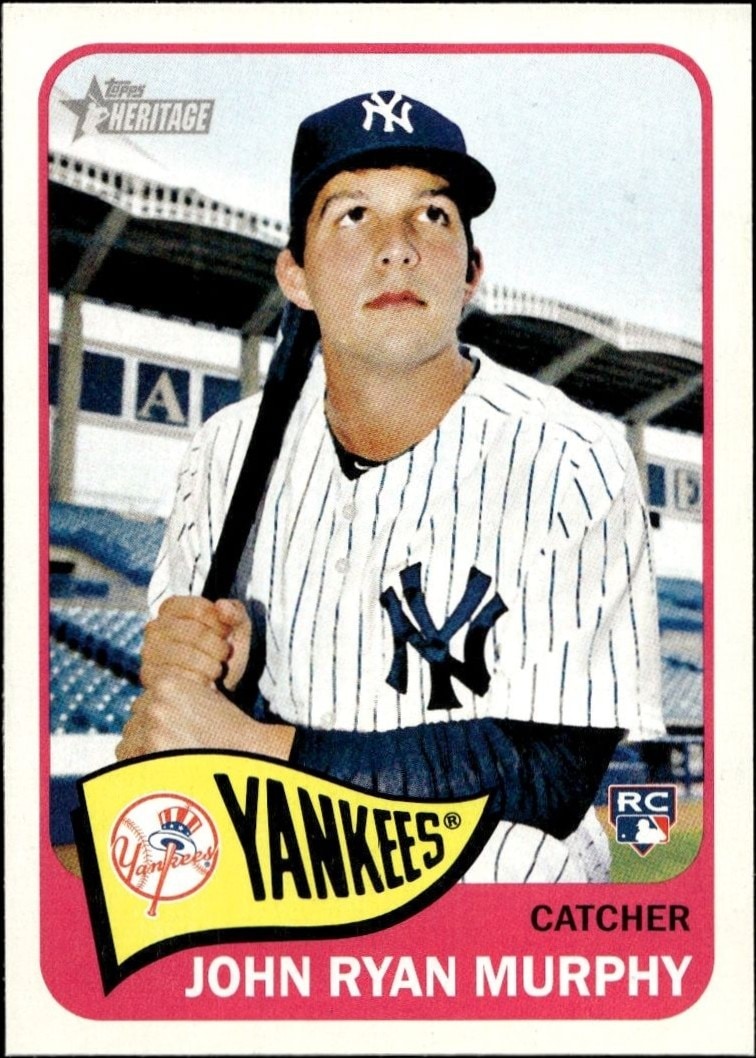 2014 Topps Heritage High Number John Ryan Murphy #H531 trading card