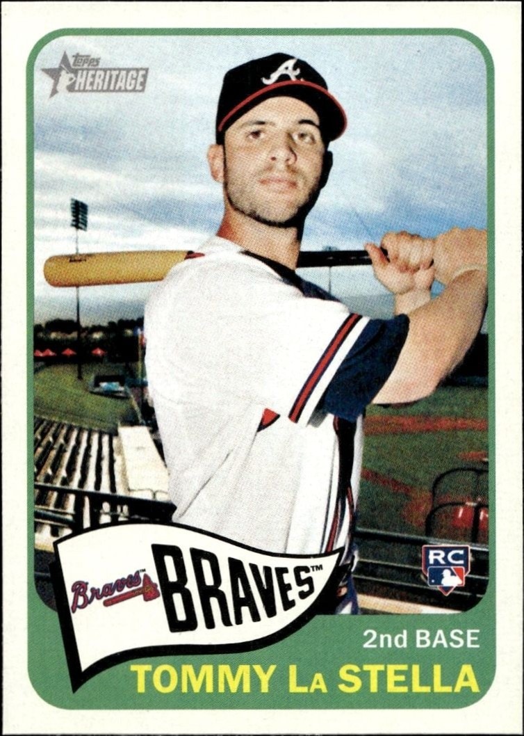 2014 Topps Heritage High Number Tommy La Stella #H511 trading card