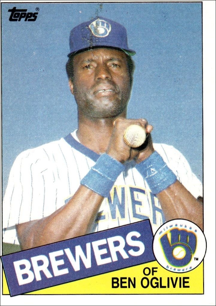1985 Topps Ben Oglivie #681 trading card