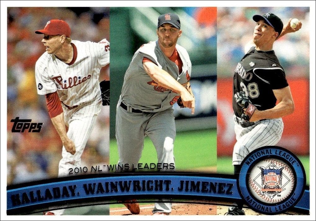 2011 Topps Series 1 Roy Halladay #11 trading card