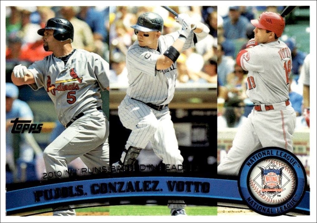 2011 Topps Series 1 Albert Pujols #138 trading card