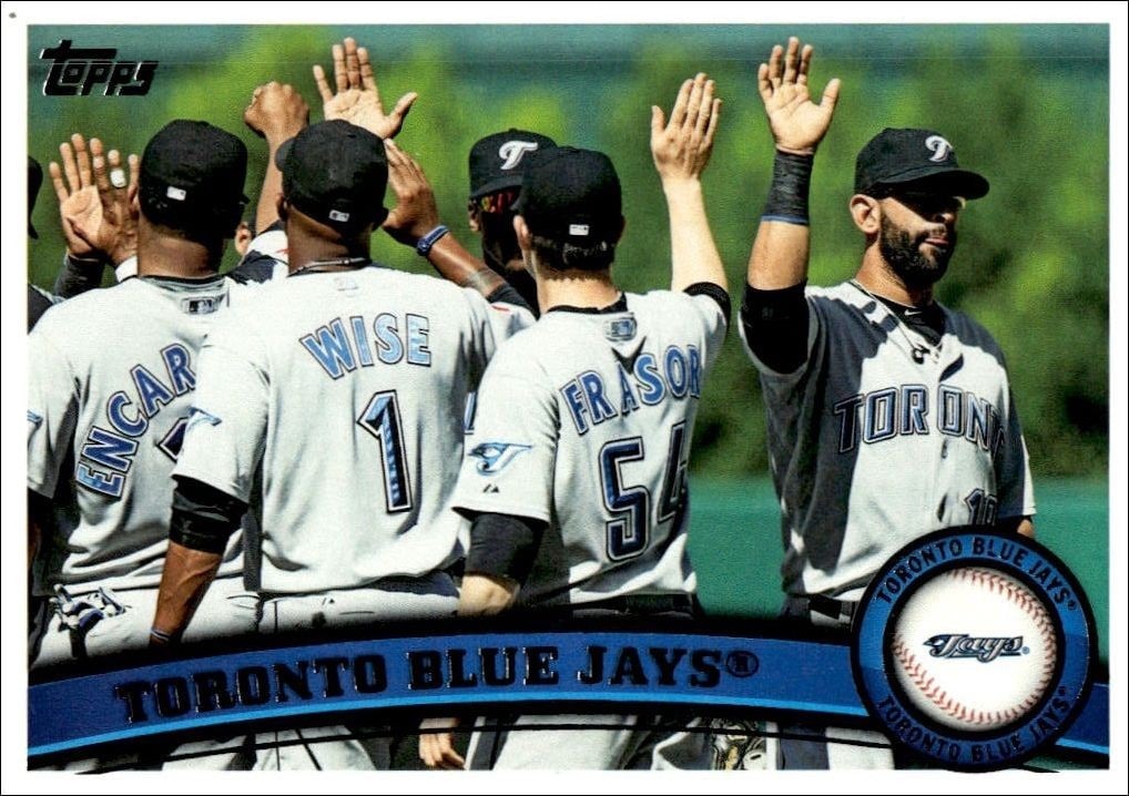 2011 Topps Series 2 Toronto Blue Jays #447 trading card