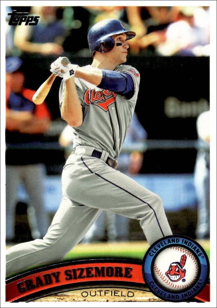 2011 Topps Series 2 Grady Sizemore #440 trading card
